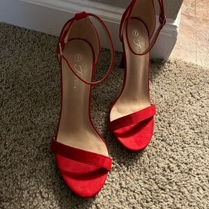 Red Women's Heels